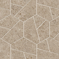 Boost Stone Clay Mosaico Hex 25x28,5 | Ceramic tiles | Atlas Concorde