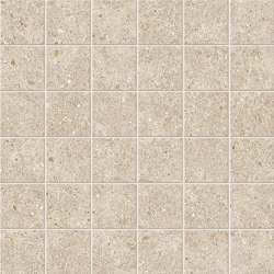 Boost Stone Cream Mosaico 30x30 | Ceramic tiles | Atlas Concorde