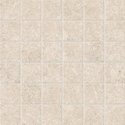 Boost Stone Ivory Mosaico 30x30 | Ceramic tiles | Atlas Concorde