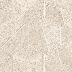 Boost Stone Ivory Mosaico Hex 25x28,5 | Baldosas de cerámica | Atlas Concorde