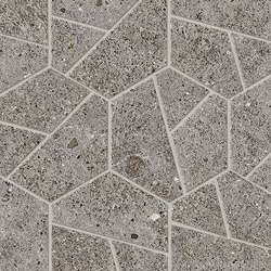 Boost Stone Smoke Mosaico Hex 25x28,5 | Ceramic tiles | Atlas Concorde