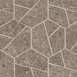 Boost Stone Taupe Mosaico Hex 25x28,5 | Ceramic tiles | Atlas Concorde