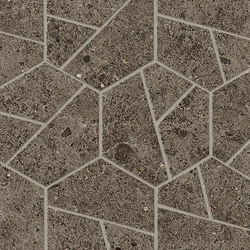 Boost Stone Tobacco Mosaico Hex 25x28,5 | Ceramic tiles | Atlas Concorde