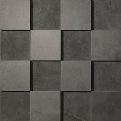 Marvel Grey Mosaico 3D 30x30 | Ceramic tiles | Atlas Concorde