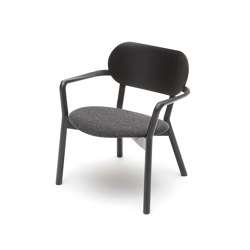 Castor Low Chair Pad | with armrests | Karimoku New Standard