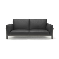 Castor Sofa 3-Seater Leather | Canapés | Karimoku New Standard