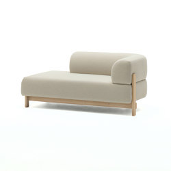 Elephant Sofa Chaise Longue R | Recamièren | Karimoku New Standard