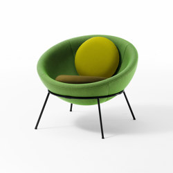 Bardi's Bowl Chair | Green Nuance | Armchairs | Arper