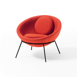 Bardi's Bowl Chair | Orange | Armchairs | Arper