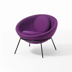 Bardi's Bowl Chair | Purple | Sessel | Arper