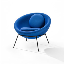 Bardi's Bowl Chair | Shiny Blue | Fauteuils | Arper