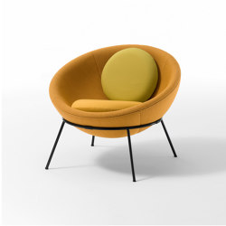 Bardi's Bowl Chair | Yellow Nuance | Armchairs | Arper