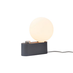 Alumina Table Lamp Charcoal with Sphere IV |  | Tala