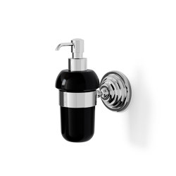 Black Diamond wall-mounted dispenser | Bathroom accessories | Devon&Devon