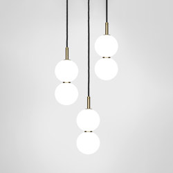 Echo 3 Piece Cluster - Lamp | Suspended lights | Marc Wood Studio