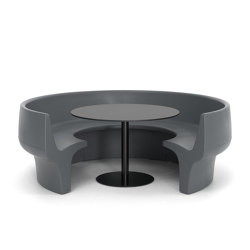 Cup, Six seater with Cup Table | Table-seat combinations | Derlot