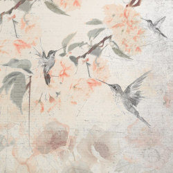 Botanika | Colibri Pink | Wall coverings / wallpapers | Officinarkitettura