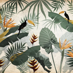 Nature | Jungle Dream White | Wall coverings / wallpapers | Officinarkitettura
