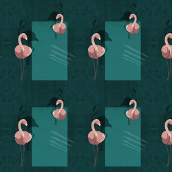 Pattern design | Flamingo | Sound absorbing objects | Officinarkitettura