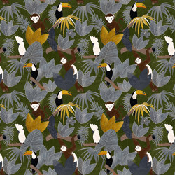 Pattern design | Jungle Naif Green | Wall coverings / wallpapers | Officinarkitettura