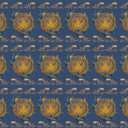 Pattern design | Tiger Blu | Wall coverings / wallpapers | Officinarkitettura