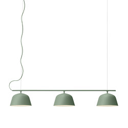 Ambit Rail Lamp - Dusty Green | Suspended lights | Muuto