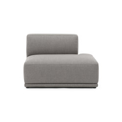 Connect Soft Modular Sofa | Right Open-Ended (D) - Re-wool 128 | Divani | Muuto