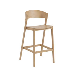 Cover Bar Stool - Oak | Bar stools | Muuto