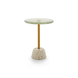 Blossom Side Table (Coloured Steel) | Tabletop round | PARLA