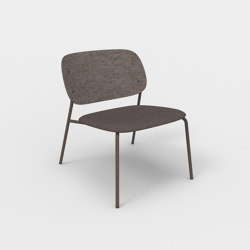 Hale PET Felt Lounge Chair Upholstered |  | De Vorm