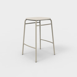 Twist PET Felt Counter Stool Upholstered | Counter stools | De Vorm