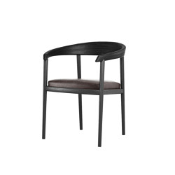 Chillax ARMCHAIR w/ LEATHER (Dark Brownie) | Chairs | Karpenter