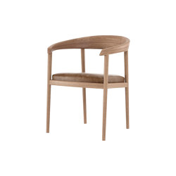 Chillax ARMCHAIR w/ LEATHER (Vintage Brown) | Stühle | Karpenter