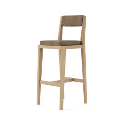 Nouveau Bistro BISTRO BARSTOOL CHAIR (SAFARI GREY) | Bar stools | Karpenter