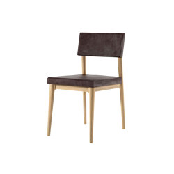 Vintage CHAIR W/ LEATHER (DARK BROWNIE) | Chairs | Karpenter