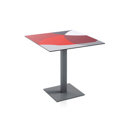 Abstrakt Mona 80x80 Table 2 | Bistro tables | Diabla