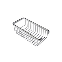 Basket | Shower Basket 26.5cm Chrome | Bathroom accessories | Geesa