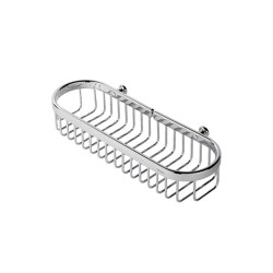 Basket | Shower Basket 27 Collection 0.5cm Chrome | Bathroom accessories | Geesa