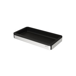 Frame Black Chrome | Bathroom Shelf 21cm Black / Chrome | Bathroom accessories | Geesa