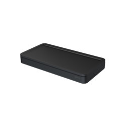 Frame Full Black | Bathroom Shelf Universal 21cm Black | Mensole / supporti mensole | Geesa