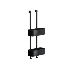 Frame Full Black | Hanging Shower Caddy 25cm Black | Sponge baskets | Geesa
