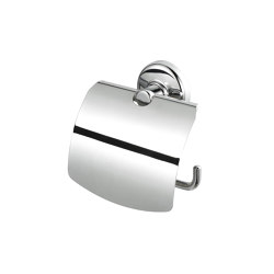 Hotel | Toilet Roll Holder With Cover Chrome | Paper roll holders | Geesa