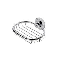Luna | Shower Basket 17.2cm Chrome | Bathroom accessories | Geesa