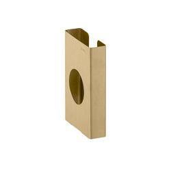 Nemox Brushed Gold | Dispensador De Bolsas Hygiénicas Oro Cepillado | Bathroom accessories | Geesa
