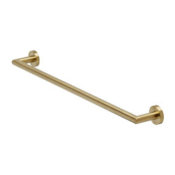 Nemox Brushed Gold | Porte-Serviette 64,8cm Or Brossé | Towel rails | Geesa