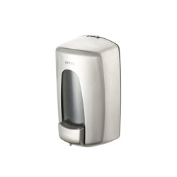 Public Area | Soap Dispenser 900ml Brushed Stainless Steel | Soap dispensers | Geesa
