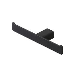 Shift Black | Toilet Roll Holder Without Cover Double Black |  | Geesa