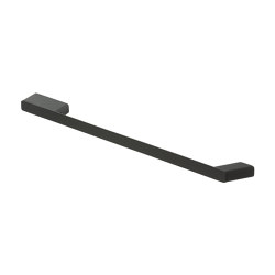 Shift Black | Towel Rail With Shelf Black | Towel rails | Geesa