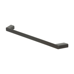 Shift Brushed Metal Black| Towel Rail 65cm Brushed Metal Black | Towel rails | Geesa