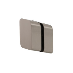 Shift Brushed Stainless Steel | Shower Door Knob Double-Ended Brushed Stainless Steel | Knob handles for glass doors | Geesa